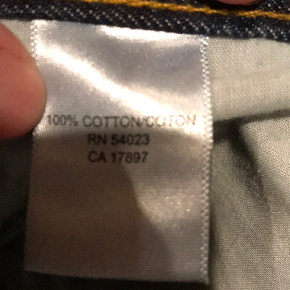 Banana Republic jeans men 30 x 30 Relaxed fit Soft Denim authentic med blue EUC - Picture 6 of 7